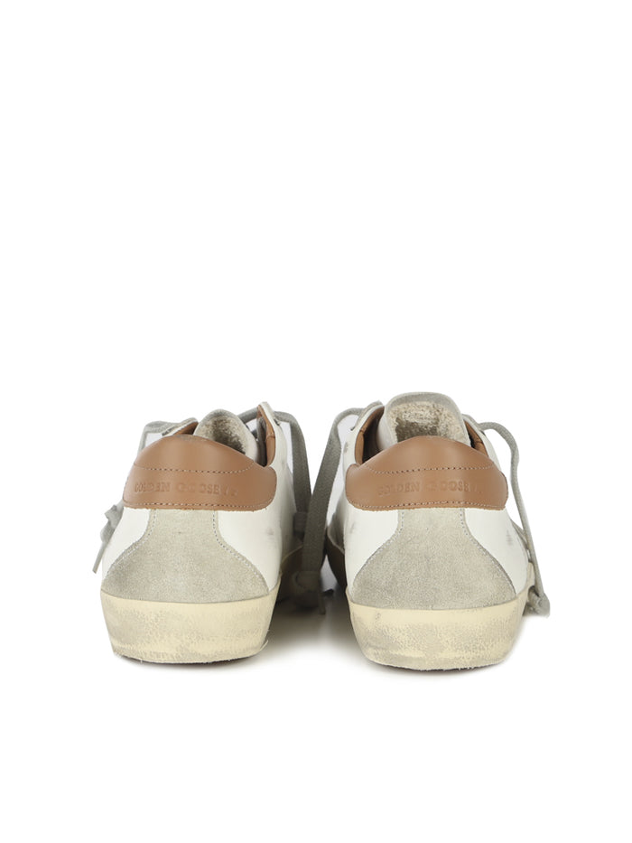 Golden Goose Sneakers White/ice/light Brown Cowskin