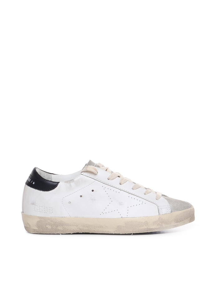Golden Goose Sneakers White/ice/black Cow Leather