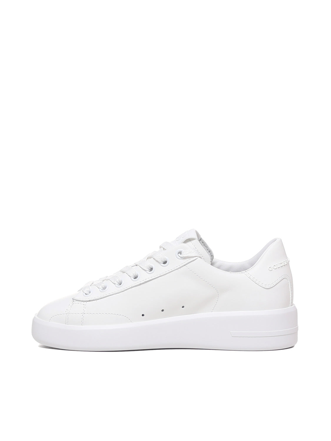 Golden Goose Sneakers White Cow Leather ; Crystal