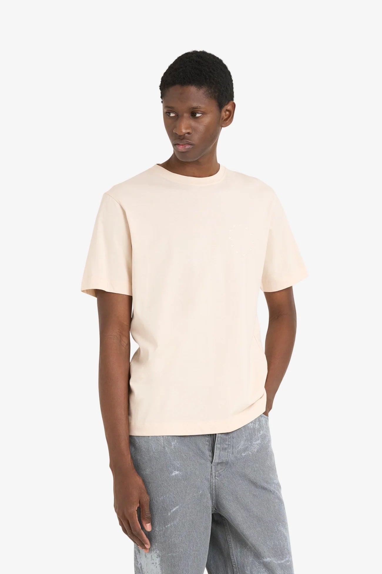 Regular T-shirt Europa White Organic Cotton Tshirt