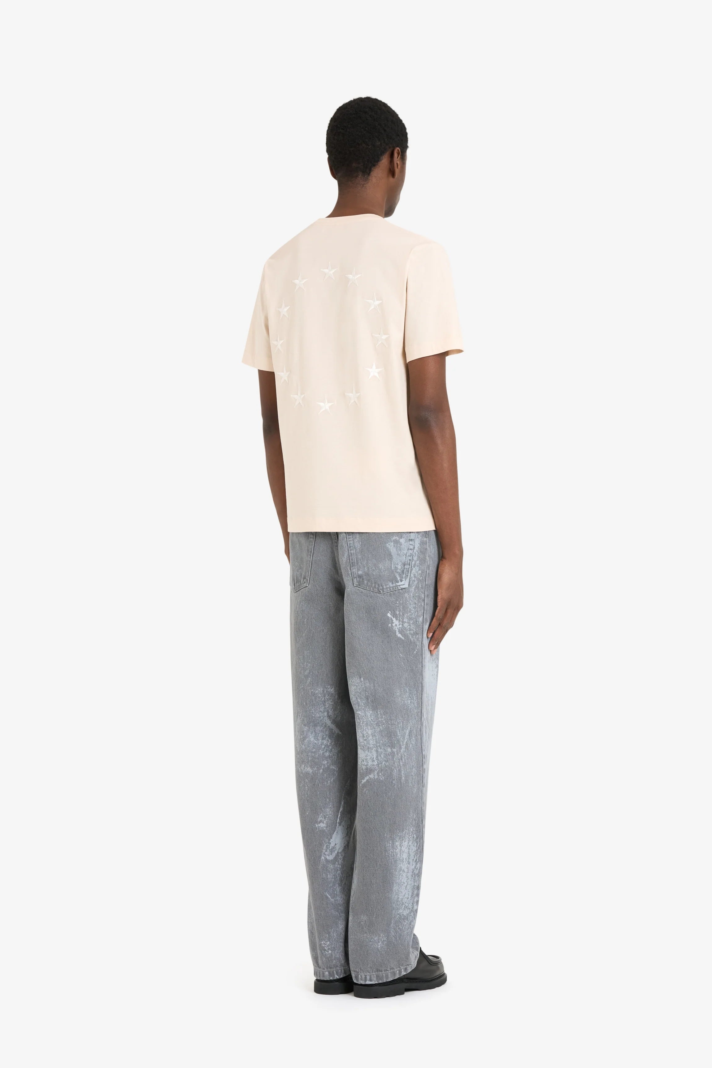 Regular T-shirt Europa White Organic Cotton Tshirt