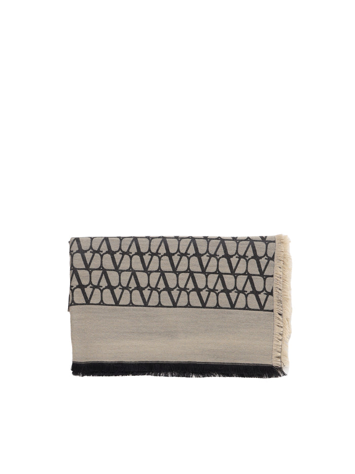 Valentino Garavani Scarfs Beige Sewv