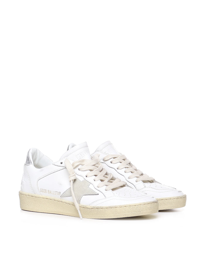 Golden Goose Sneakers White/ice/silver Cowskin