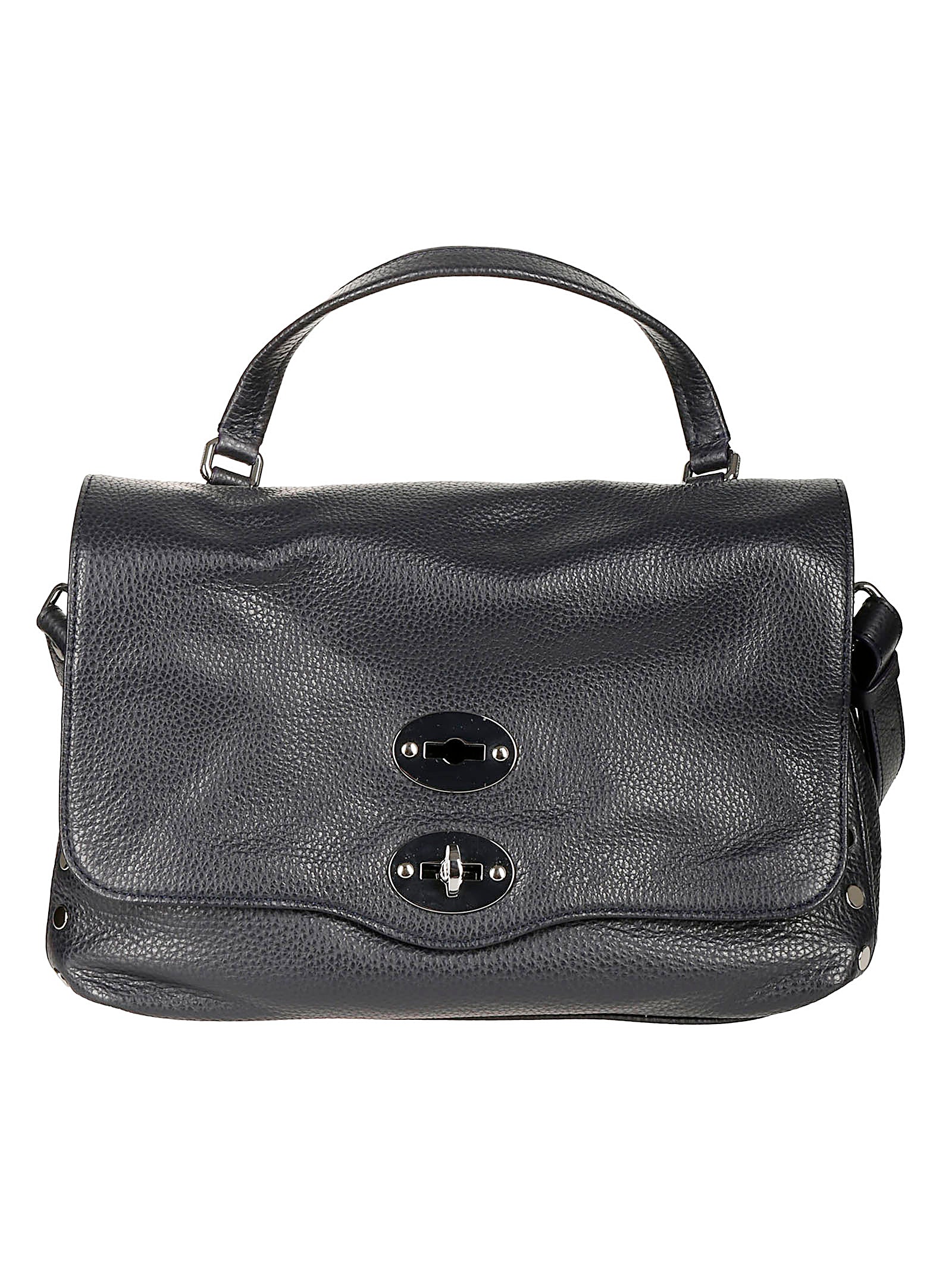 Postina Daily Giorno Dark Navy Blue Calf Leather | Bag