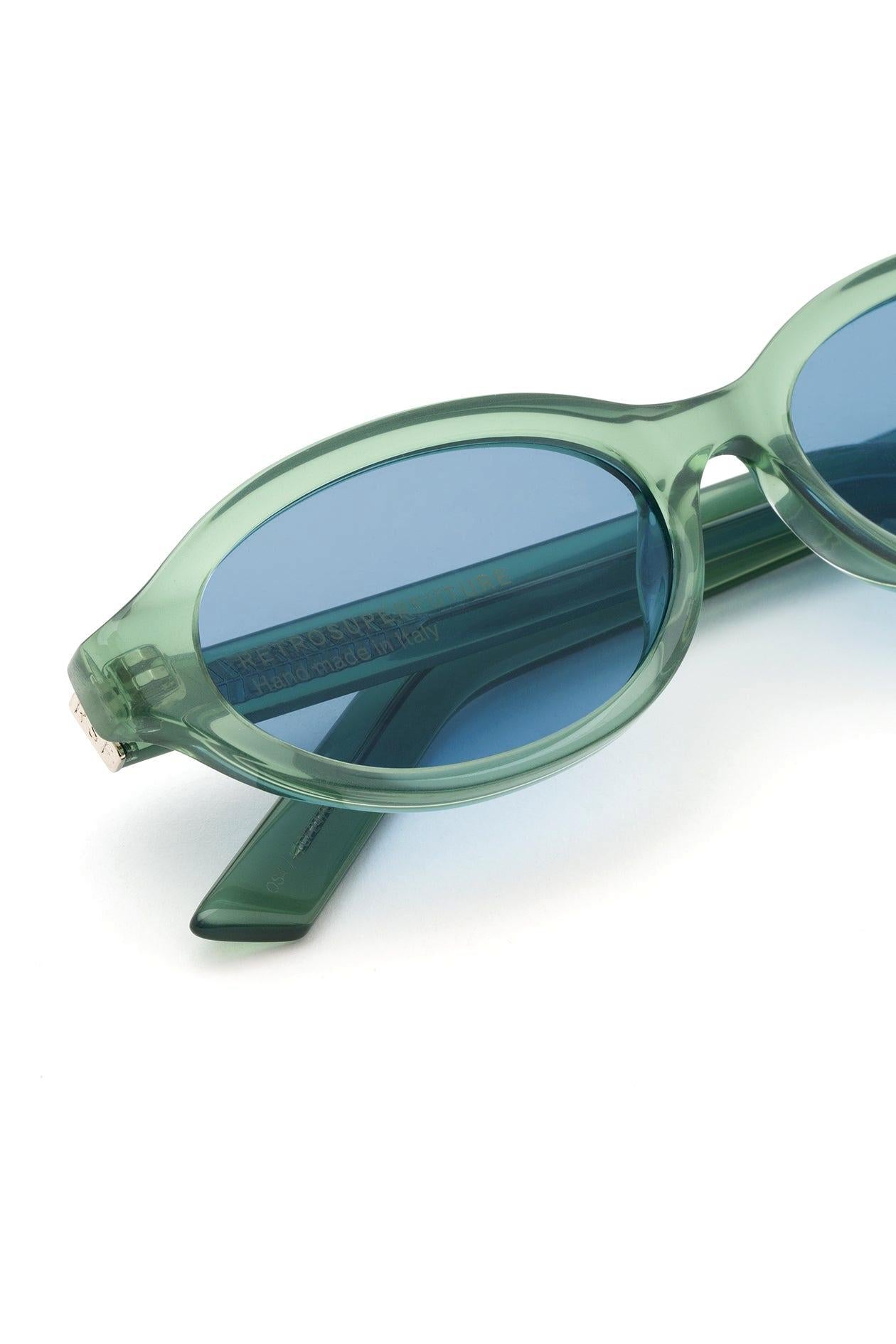 Parola Sage Green Acetato Nylon Glasses