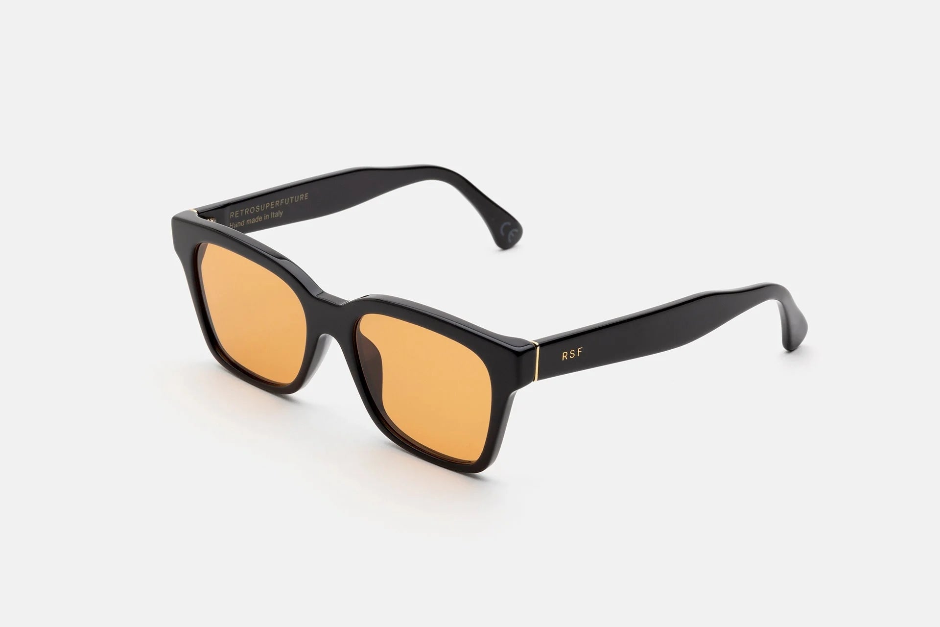 America Refined Black Acetato Nylon Glasses
