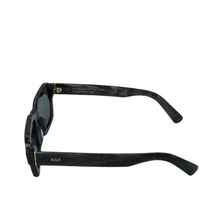 Caro Marble Gray Black Acetato Nylon Glasses