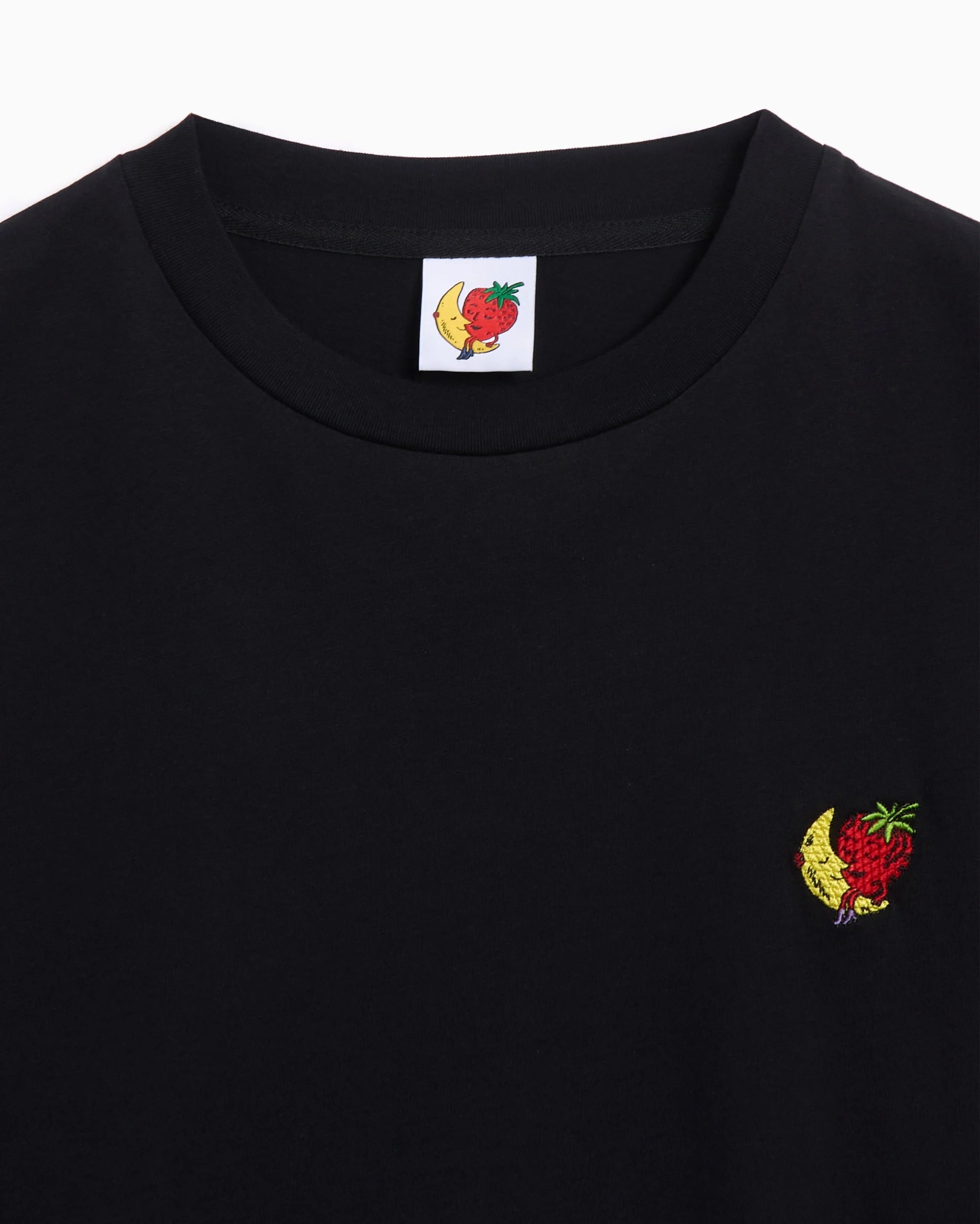 Unisex Shf Perennial Tshirt Knit Black Organic Cotton