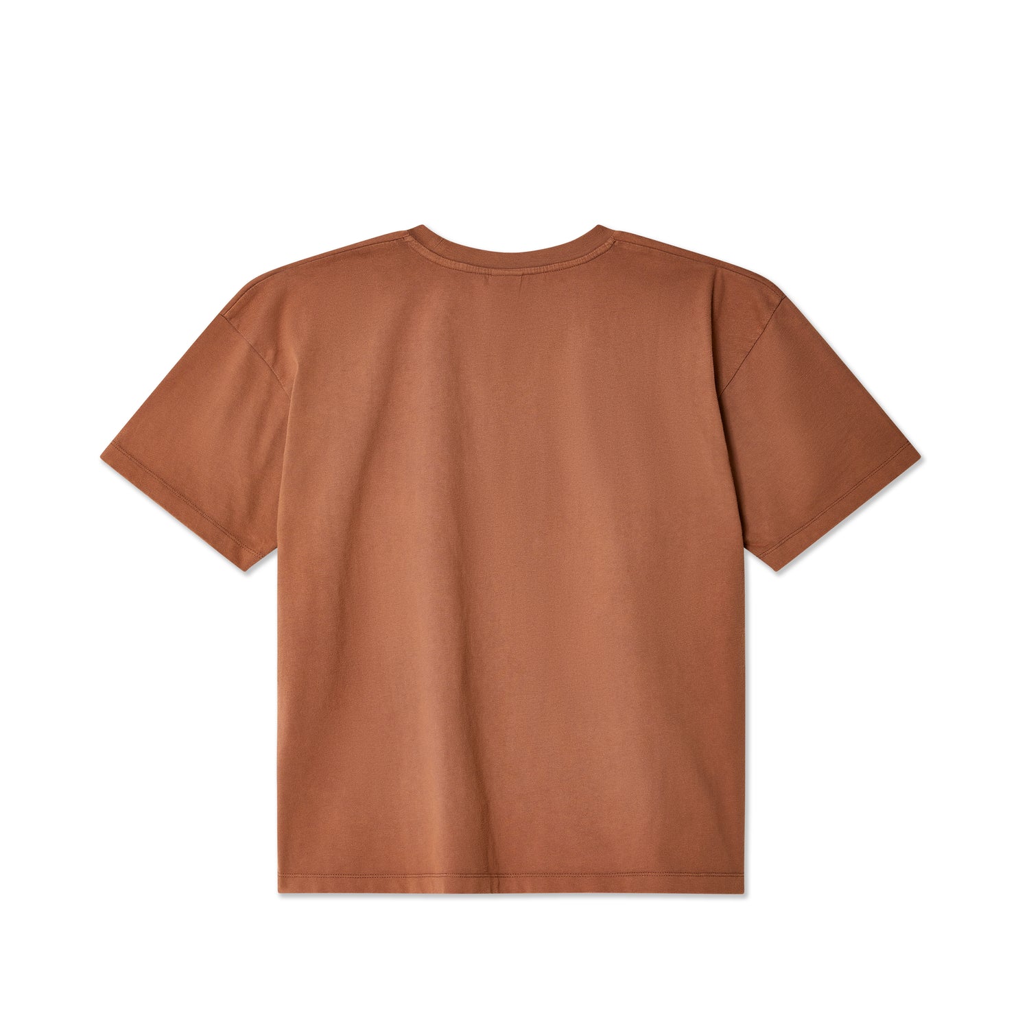 Unisex Eri Tshirt Knit Brown Organic Cotton