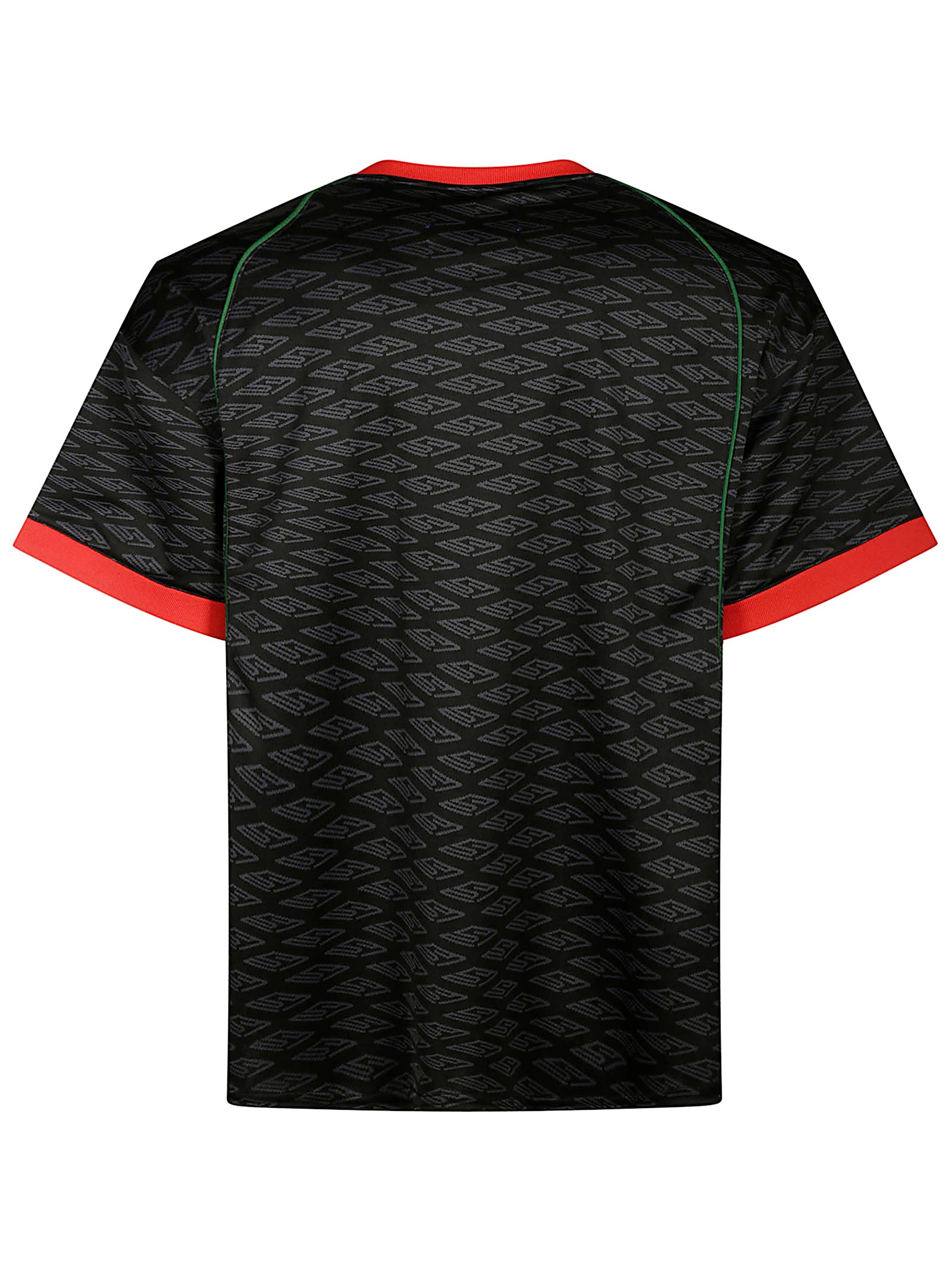 Sport Jersey Ss Top Black Polyester Tshirt
