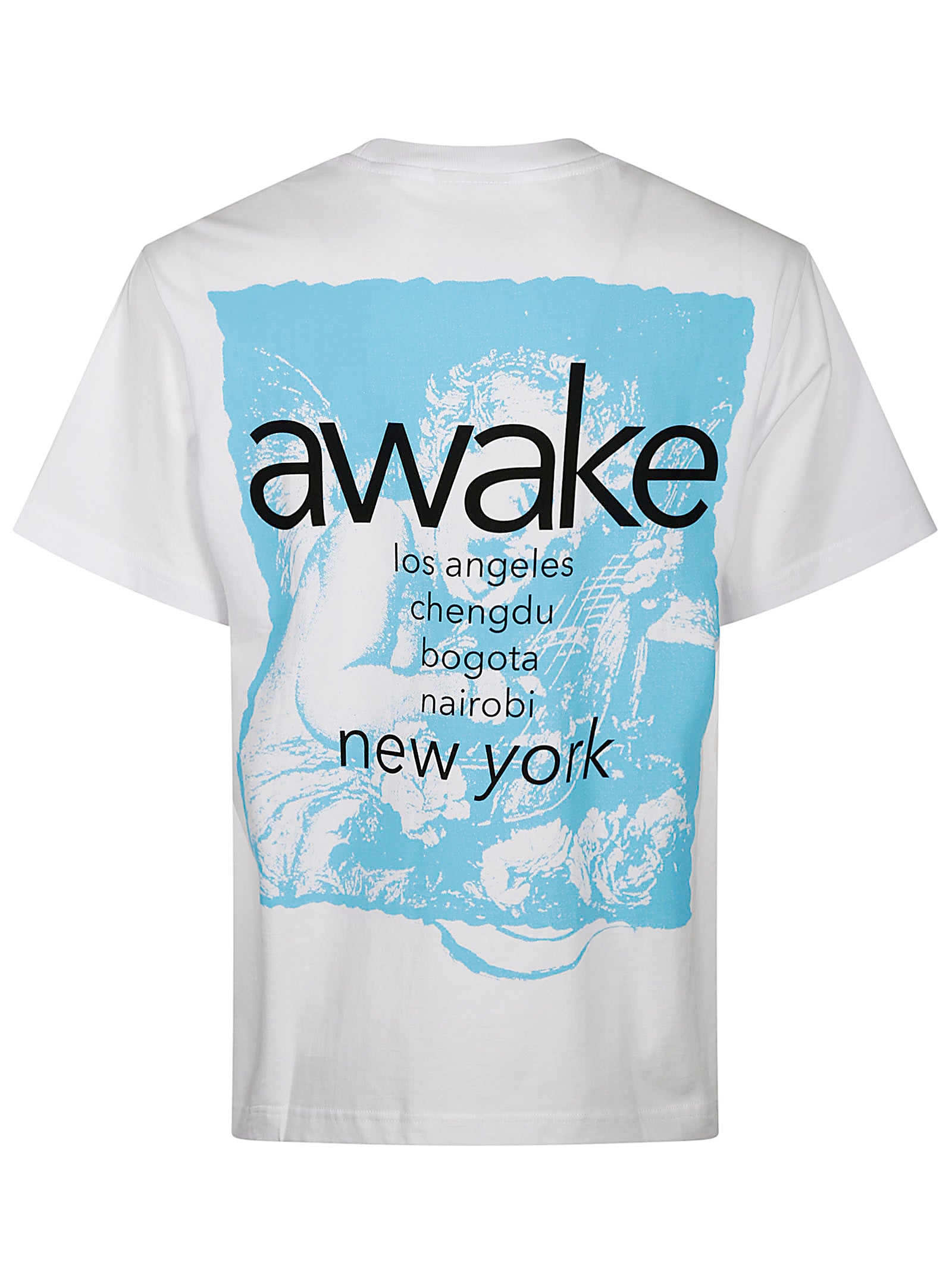 Cherub Cities Tee White Nylon Tshirt