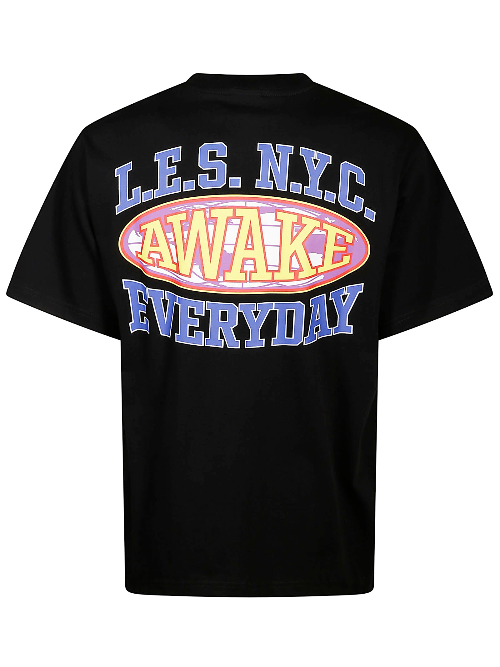 Les Everyday Tee Black Nylon Tshirt