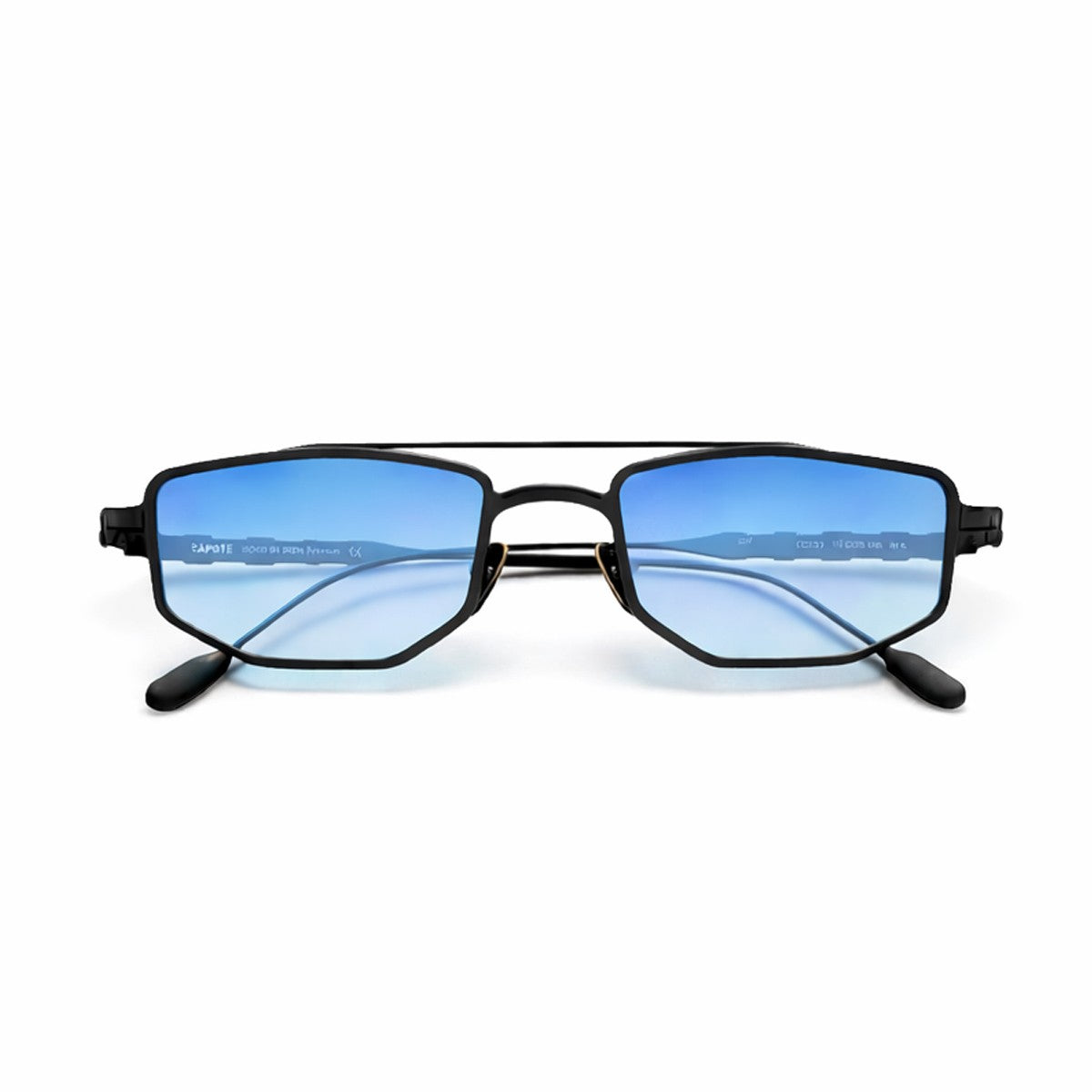 Capote Eyewear Cc012 Black Titanio Sunglasses