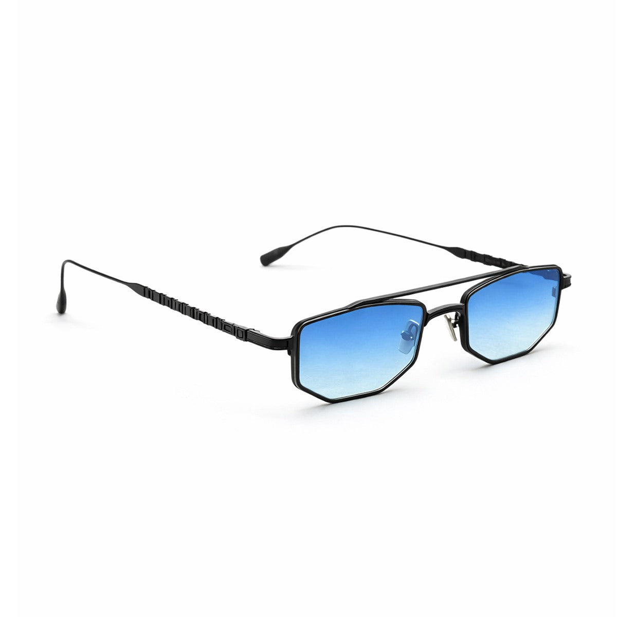 Capote Eyewear Cc012 Black Titanio Sunglasses
