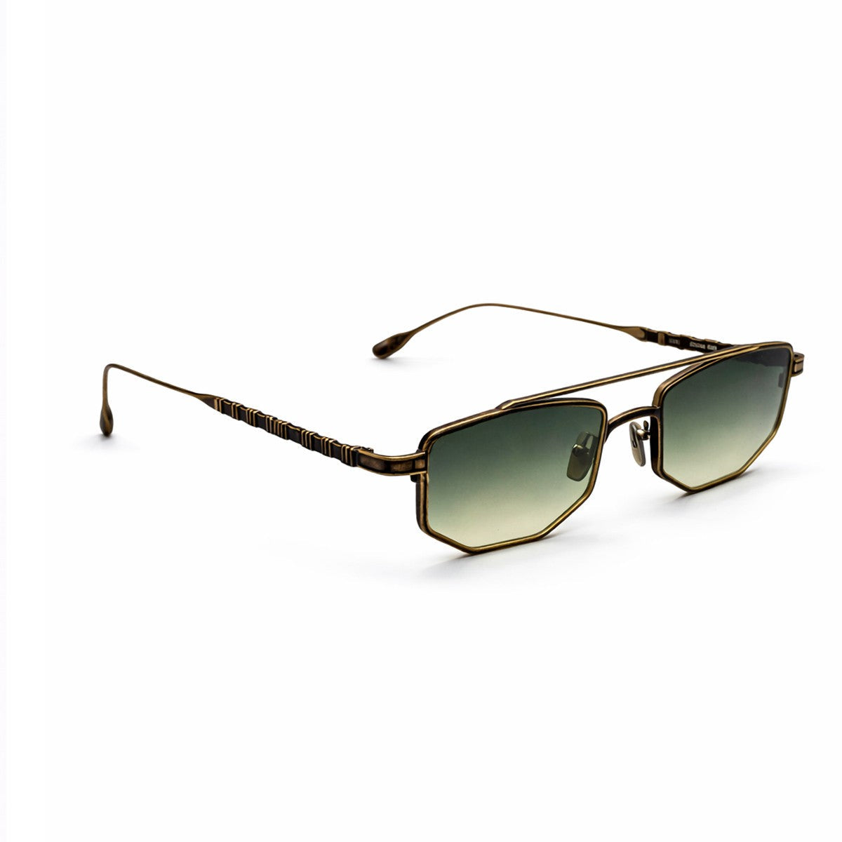 Capote Eyewear Cc012 Antique Gold Titanio Sunglasses