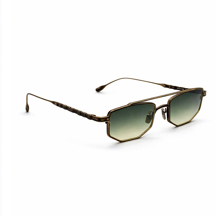 Capote Eyewear Cc012 Antique Gold Titanio Sunglasses