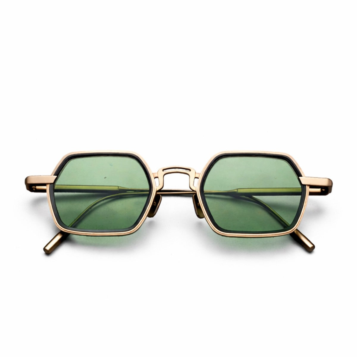 Capote Eyewear C396 Antique Gold Titanio Sunglasses