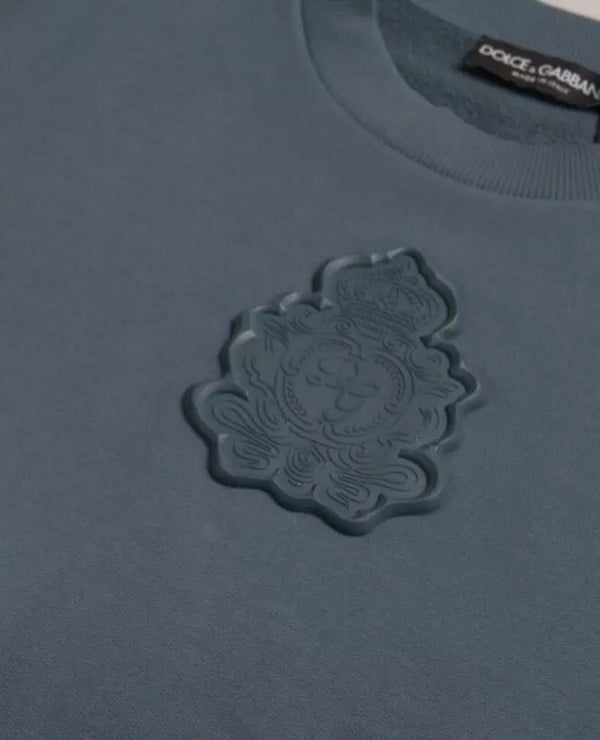 Dolce & Gabbana 100% Cotton sweater in blue