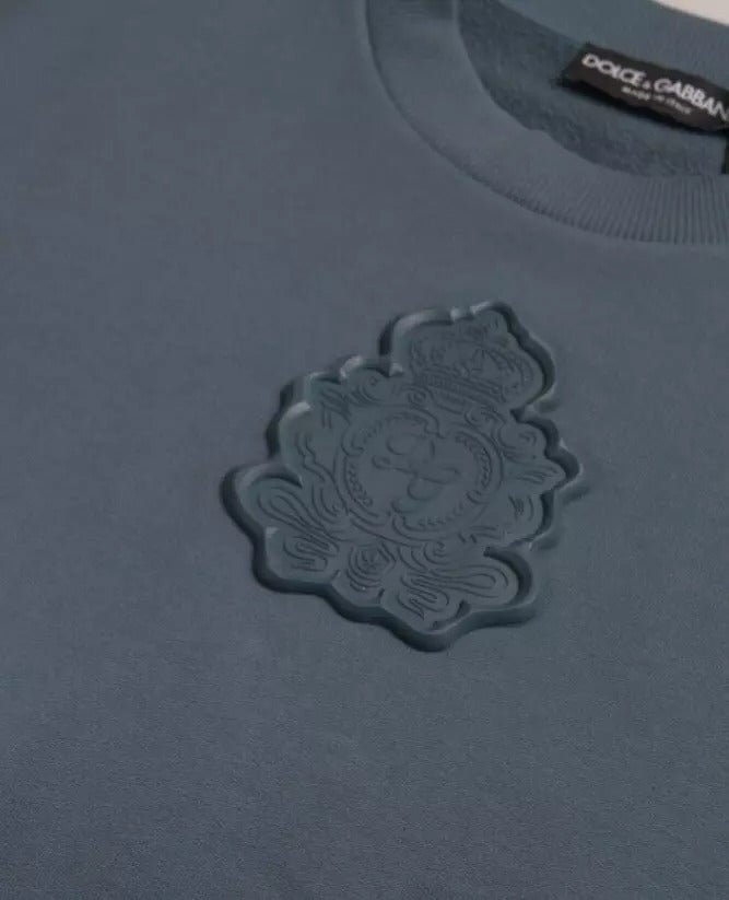 Dolce & Gabbana 100% Cotton sweater in blue