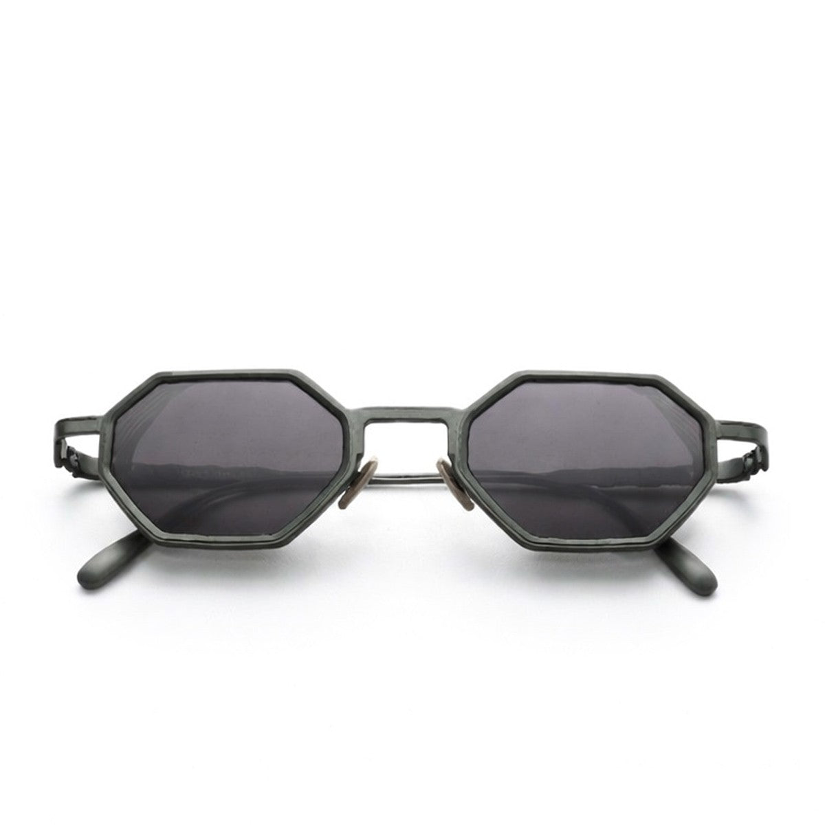 Capote Eyewear Cc13 Satin Green Titanio Sunglasses