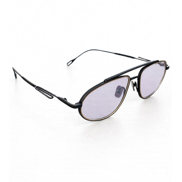 Capote Eyewear C009 Paper Clip Antique Silver Titanio Sunglasses
