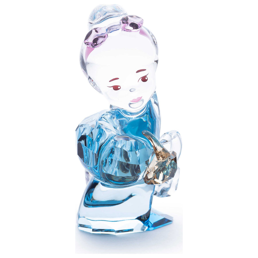 Preloved - Swarovski Unisex Cute Xi Shi Blue And Pink Crystal Figurine 5522427 One Color Other