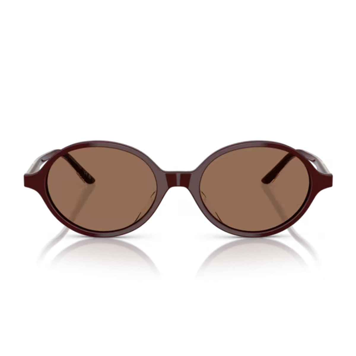 Oliver Peoples Ov5574su-2000c Collezione Khaite Burgundy Acetato Sunglasses