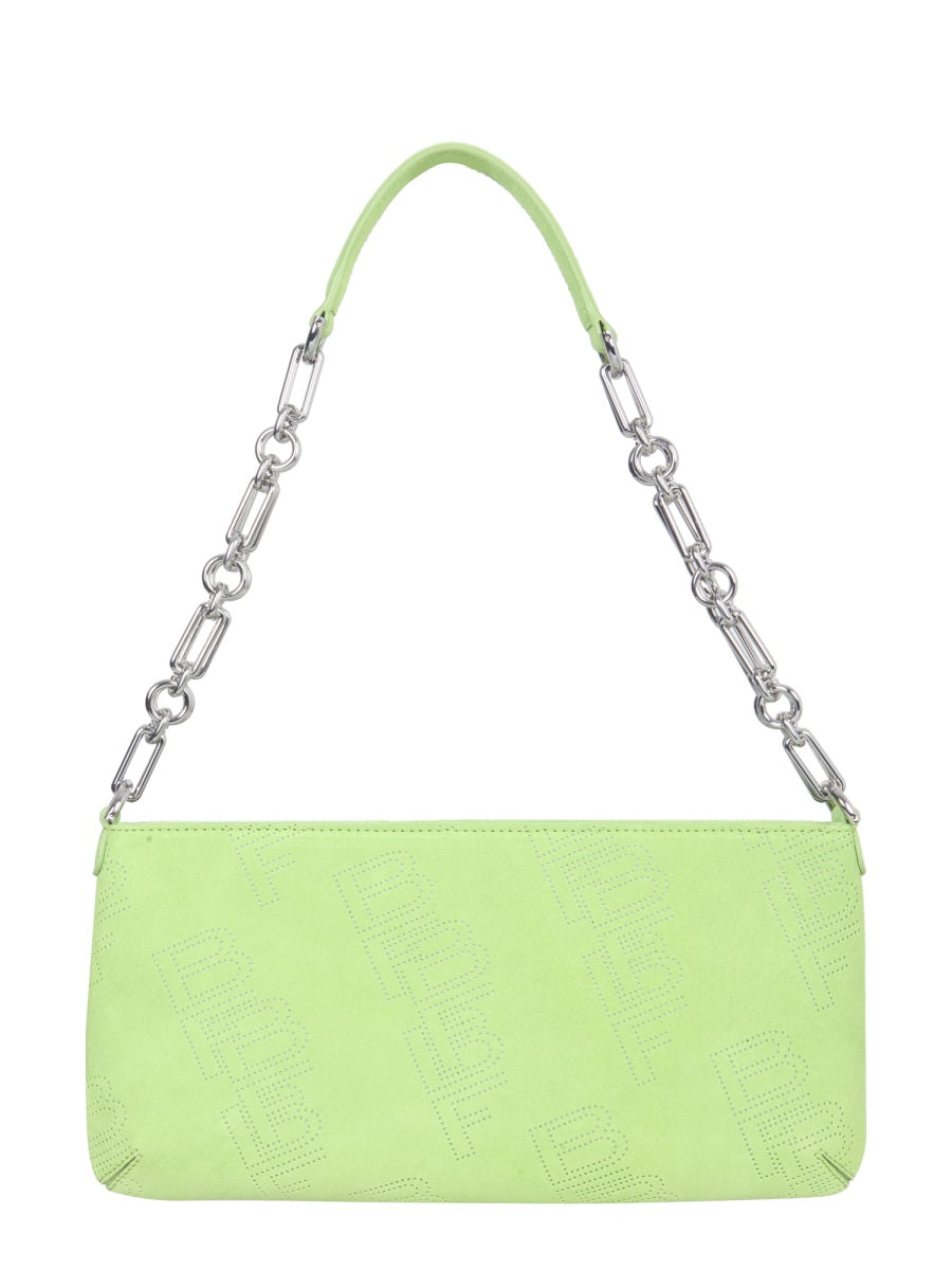 Holly Shoulder Bag Green Leather