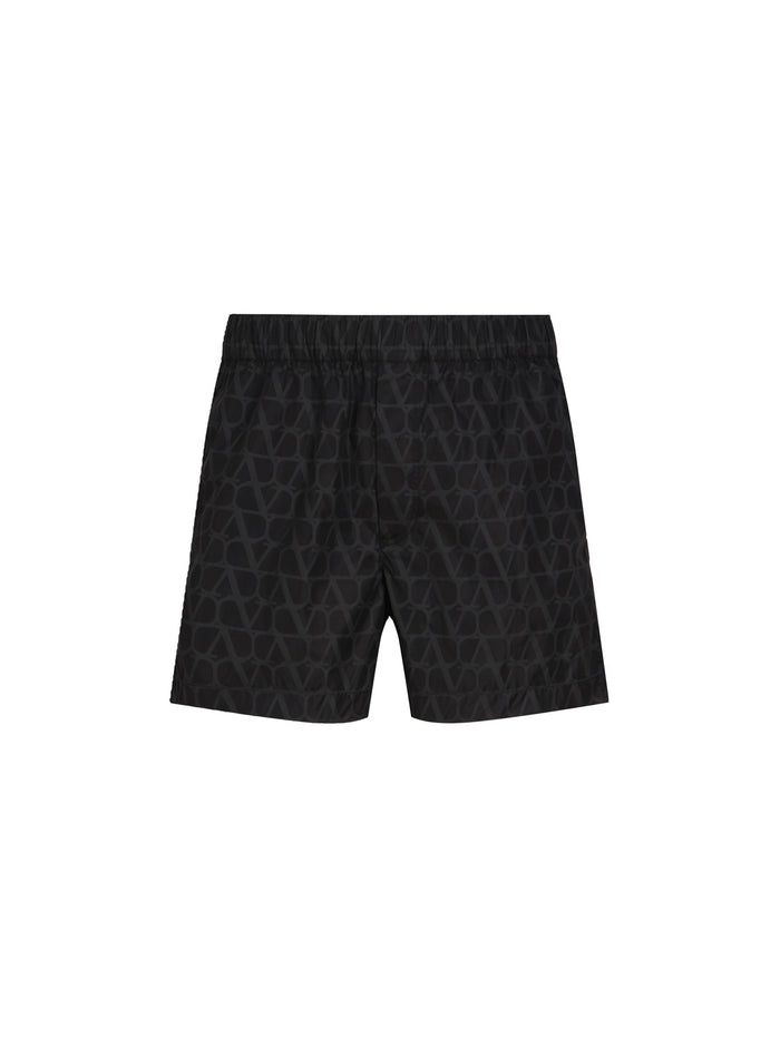 Valentino Garavani Sea Clothing St. Toile Iconograph Nero Polyamide
