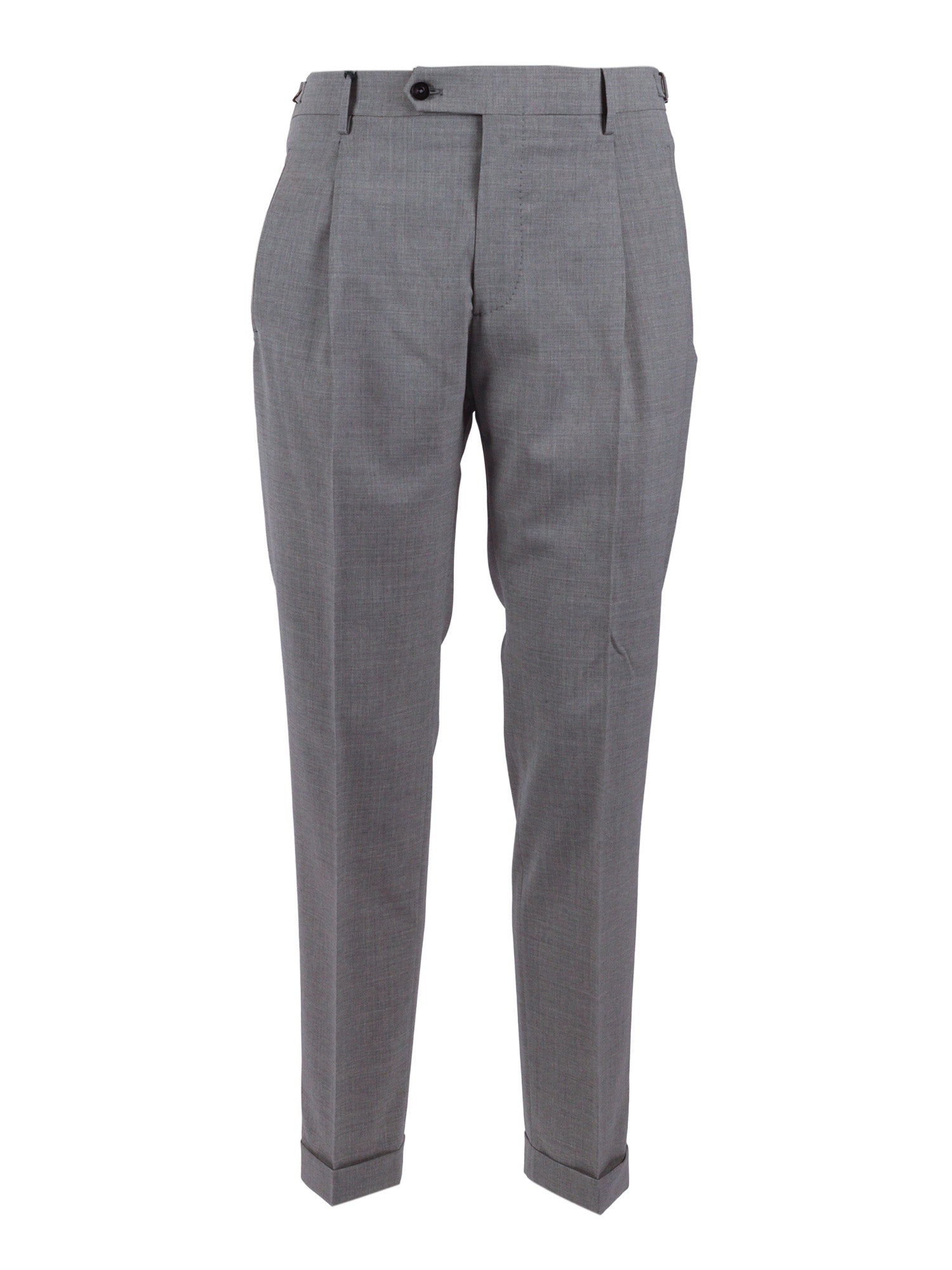 retrolong pants White Virgin Wool Elastane