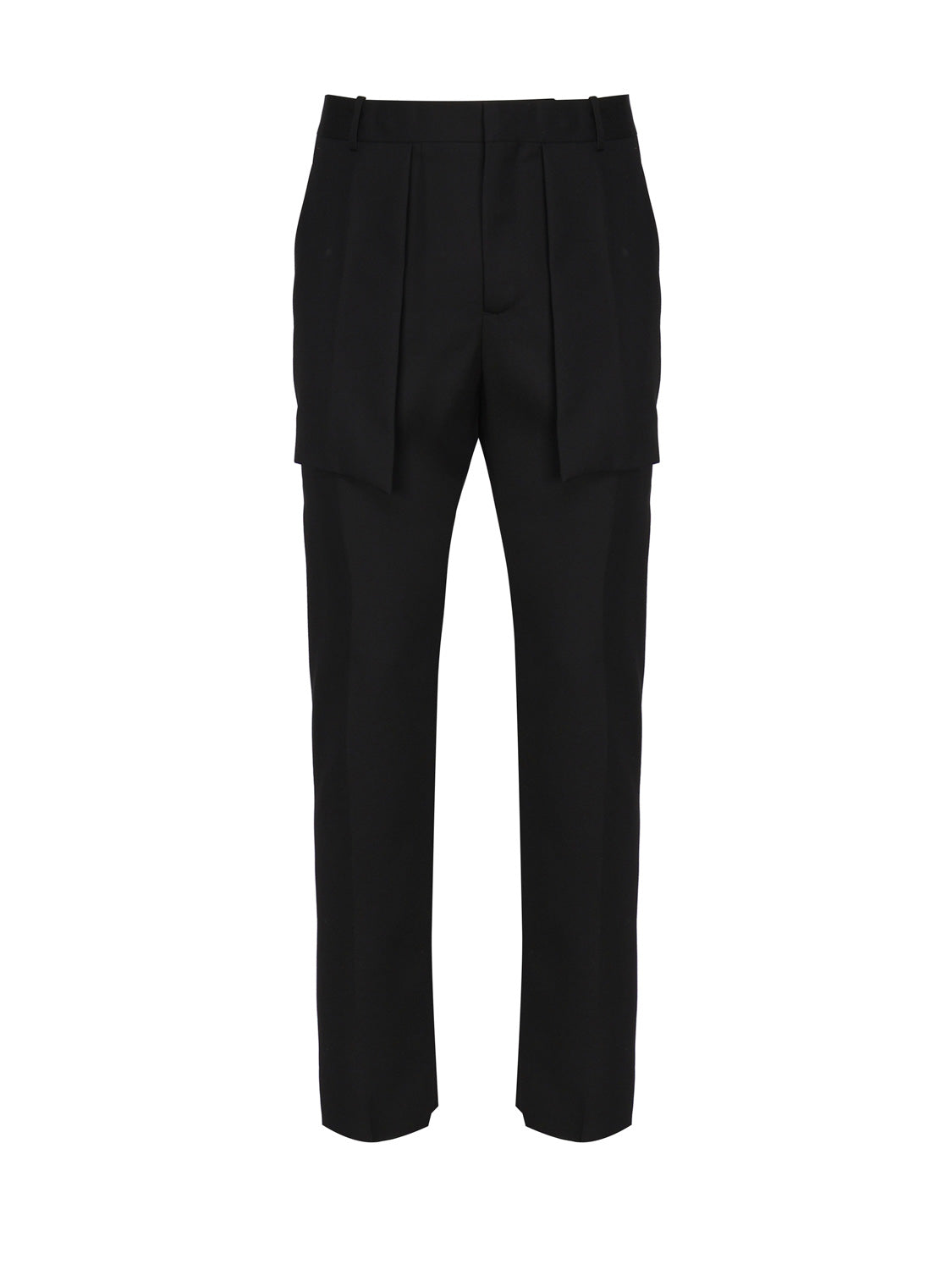 Alexander Mcqueen Trousers Black Wool