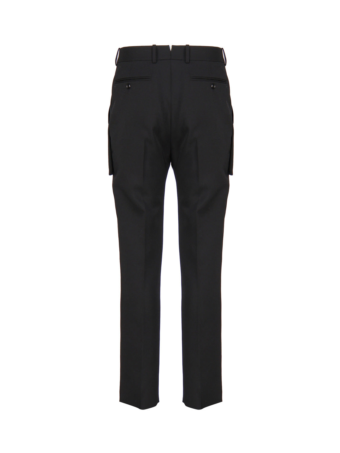 Alexander Mcqueen Trousers Black Wool