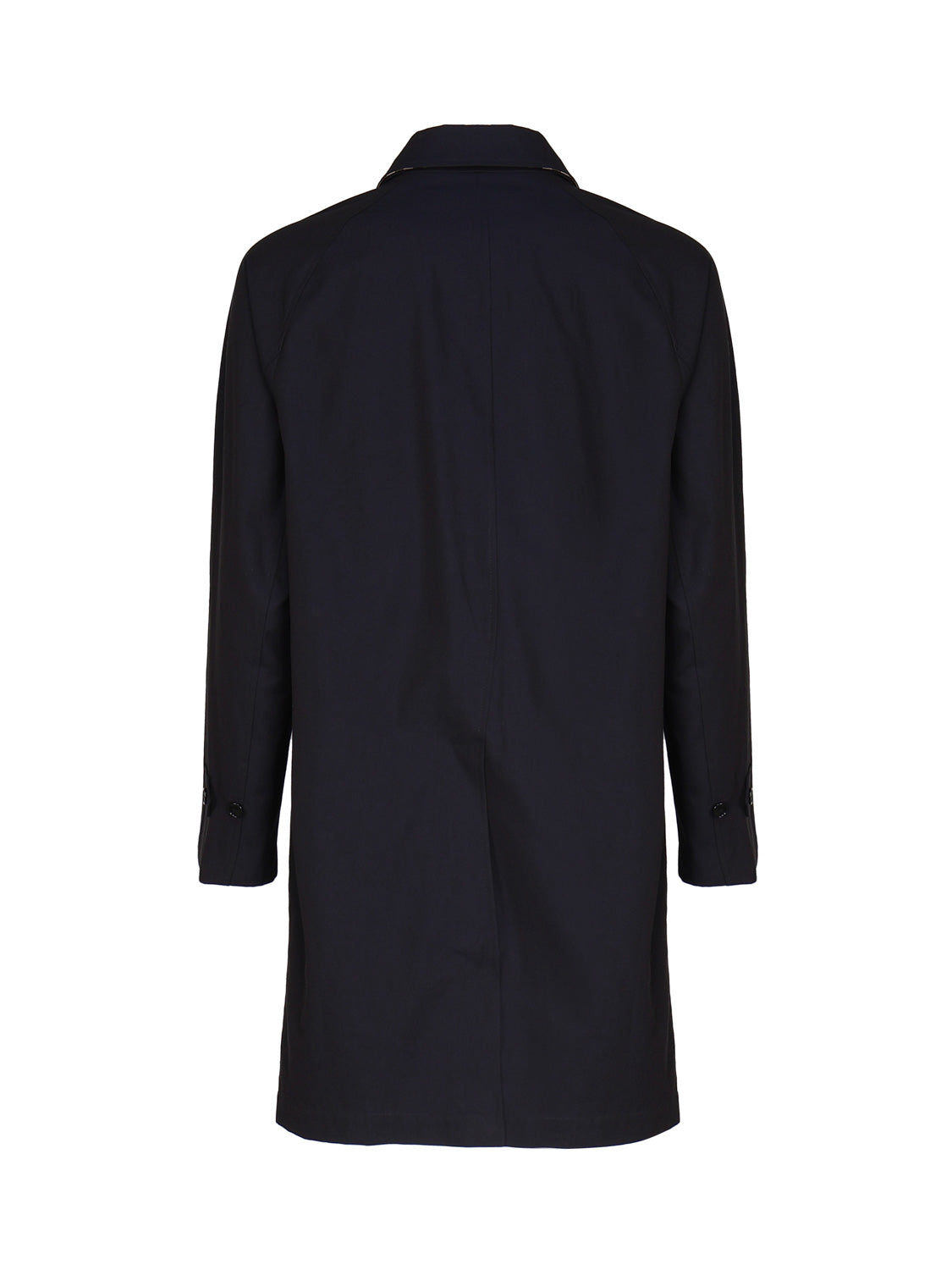 Burberry Coats Blue Cotton