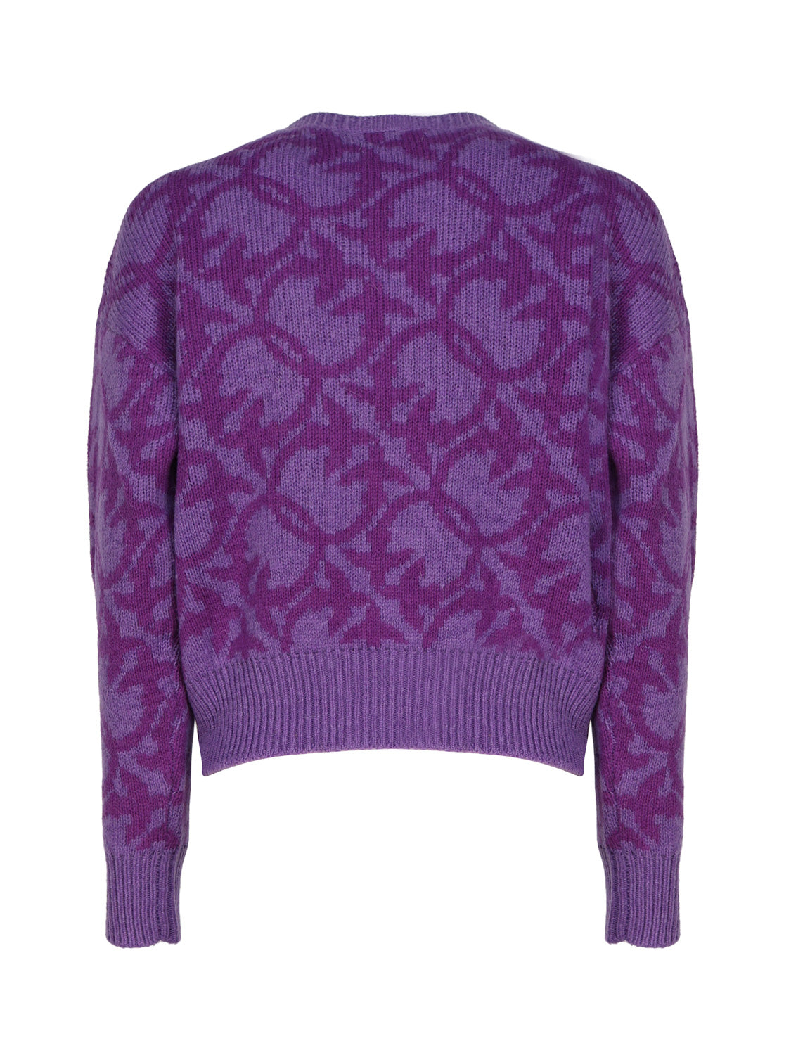 Pinko Sweaters Purple Wool