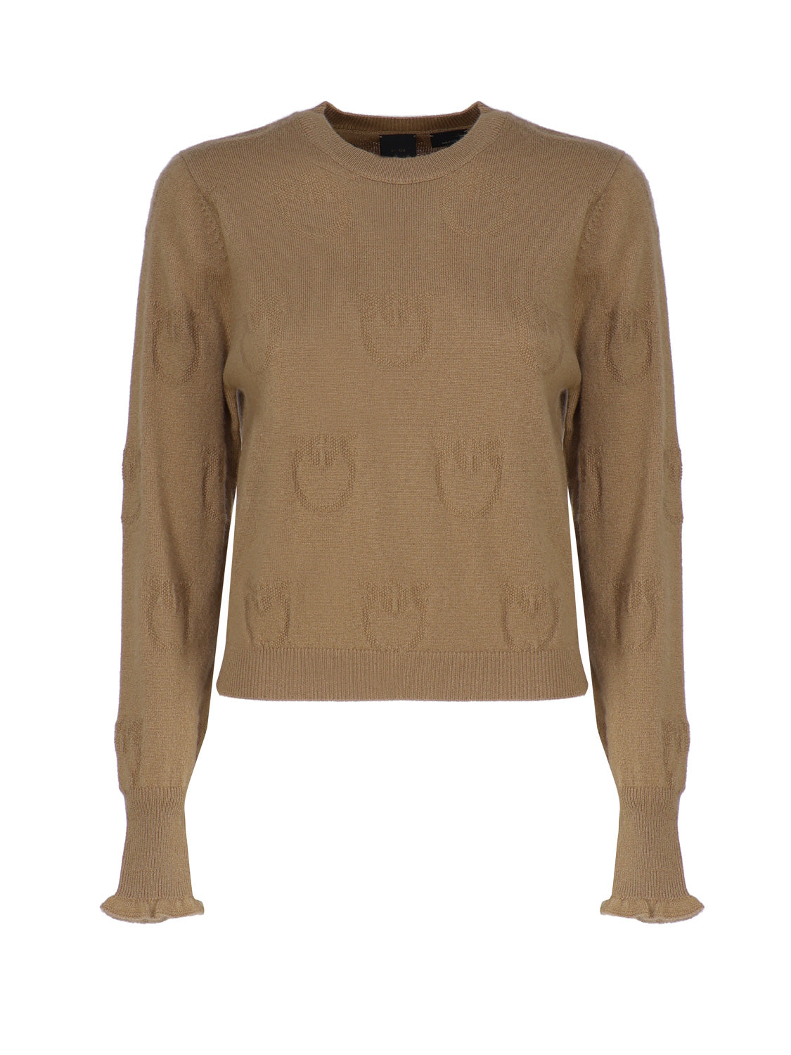 Pinko Sweaters Brown Cashmere