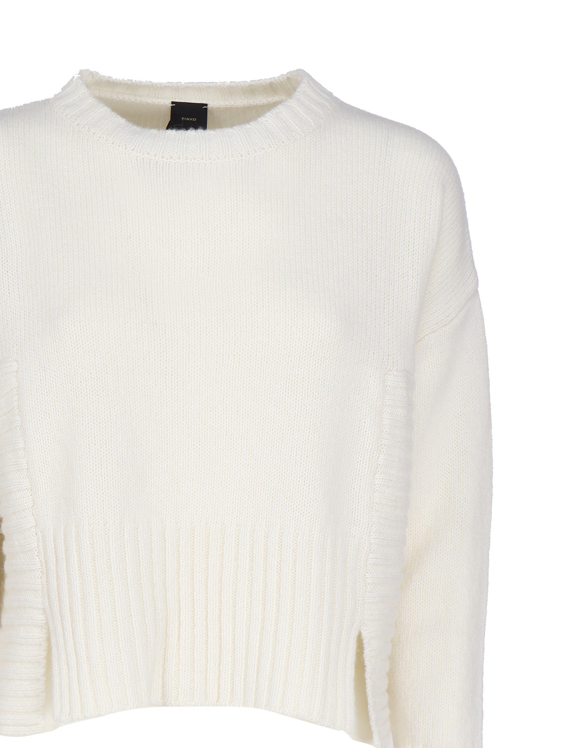 Pinko Sweaters White Wool