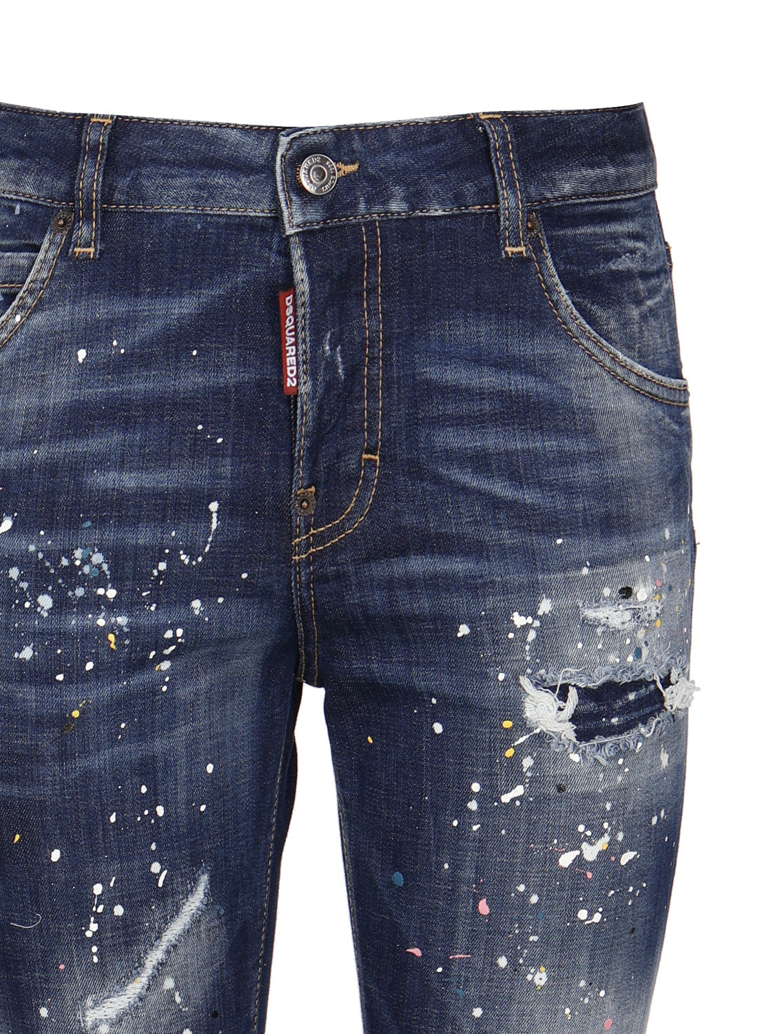 Dsquared2 Jeans Blue Cotton
