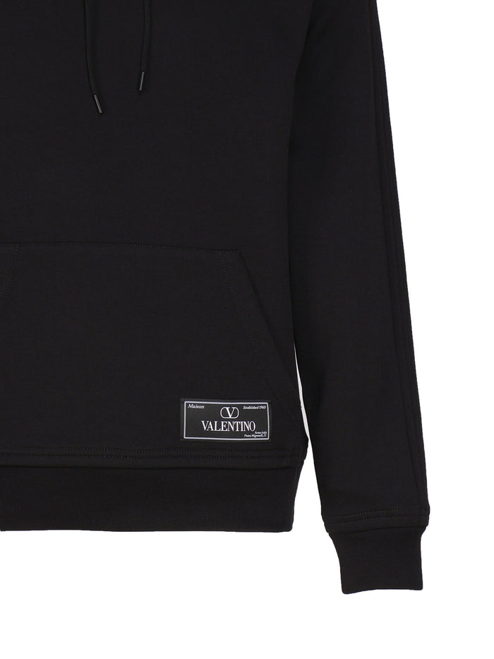Valentino Garavani Sweaters Black Cotton