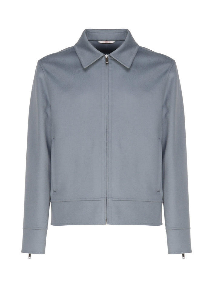 Valentino Garavani Coats Grey Virgin Wool