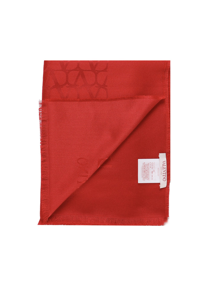 Valentino Garavani Scarfs Rosso V Sewv