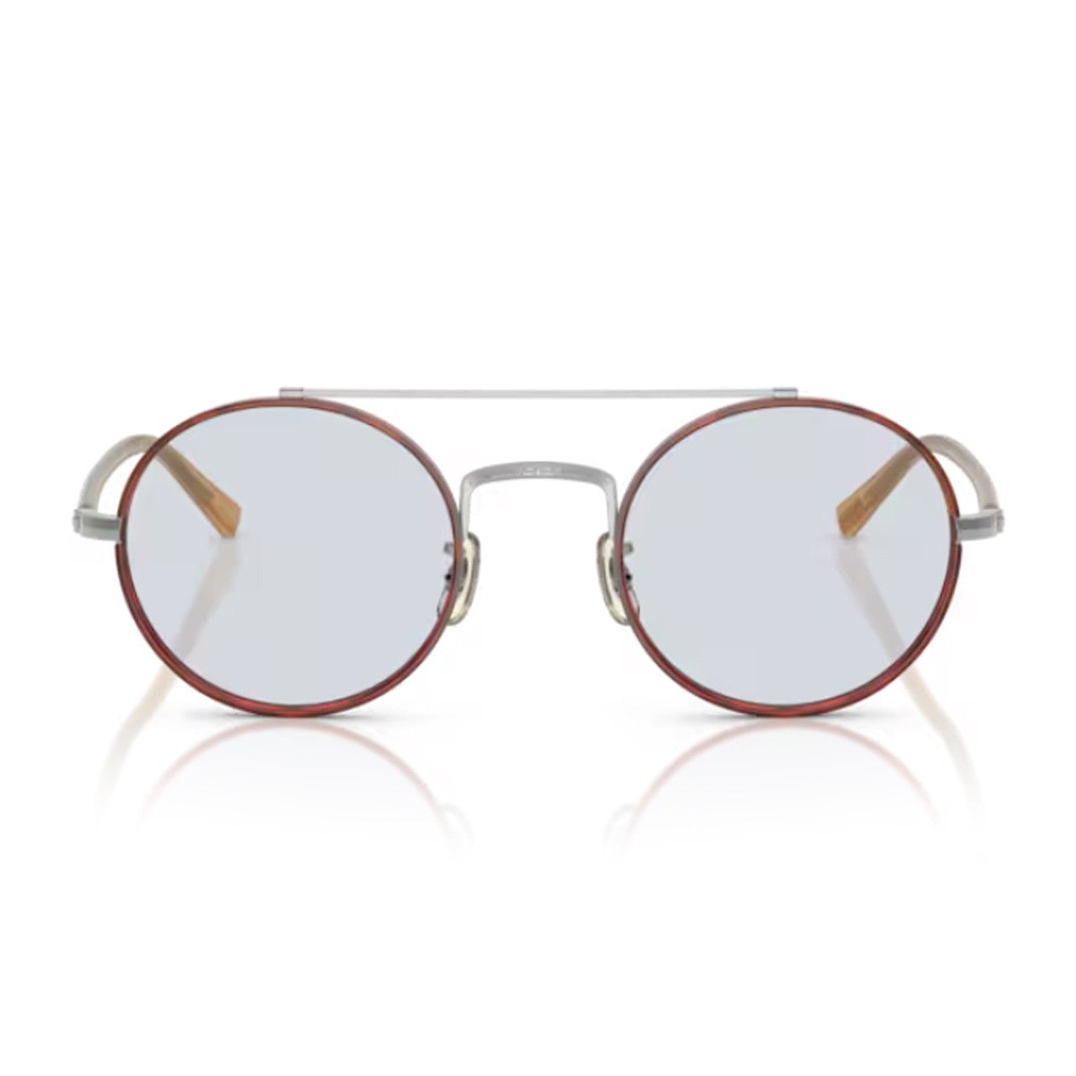Oliver Peoples Ov1355t Etlin Silver / Amber Titanio Sunglasses