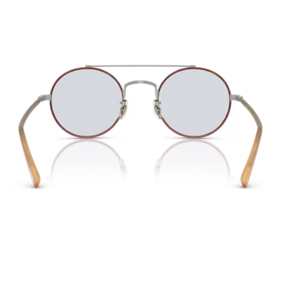 Oliver Peoples Ov1355t Etlin Silver / Amber Titanio Sunglasses