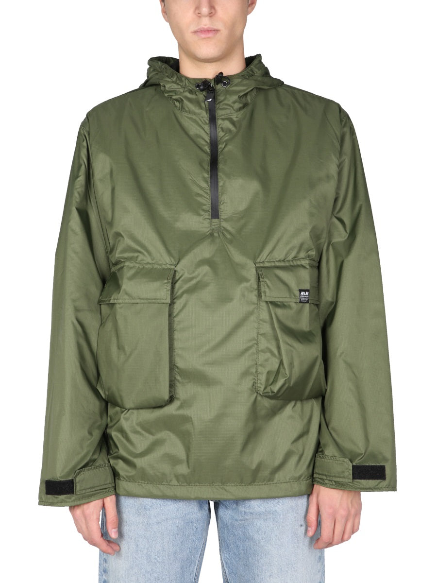 Waterproof Jacket With Hood Green
