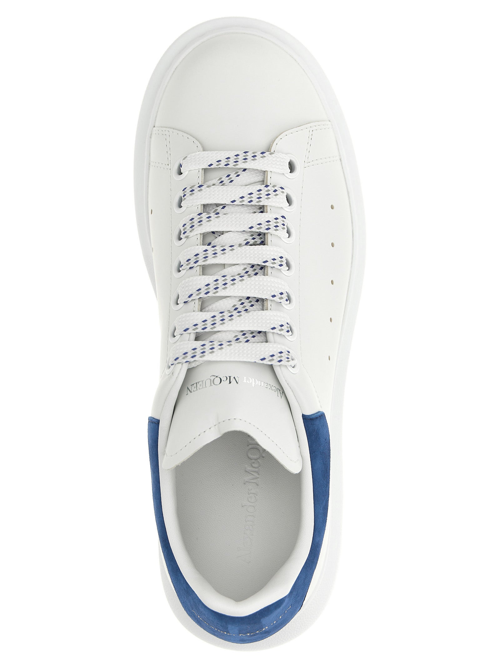 Larry sneakers Blue Calfskin Leather (bos Taurus)