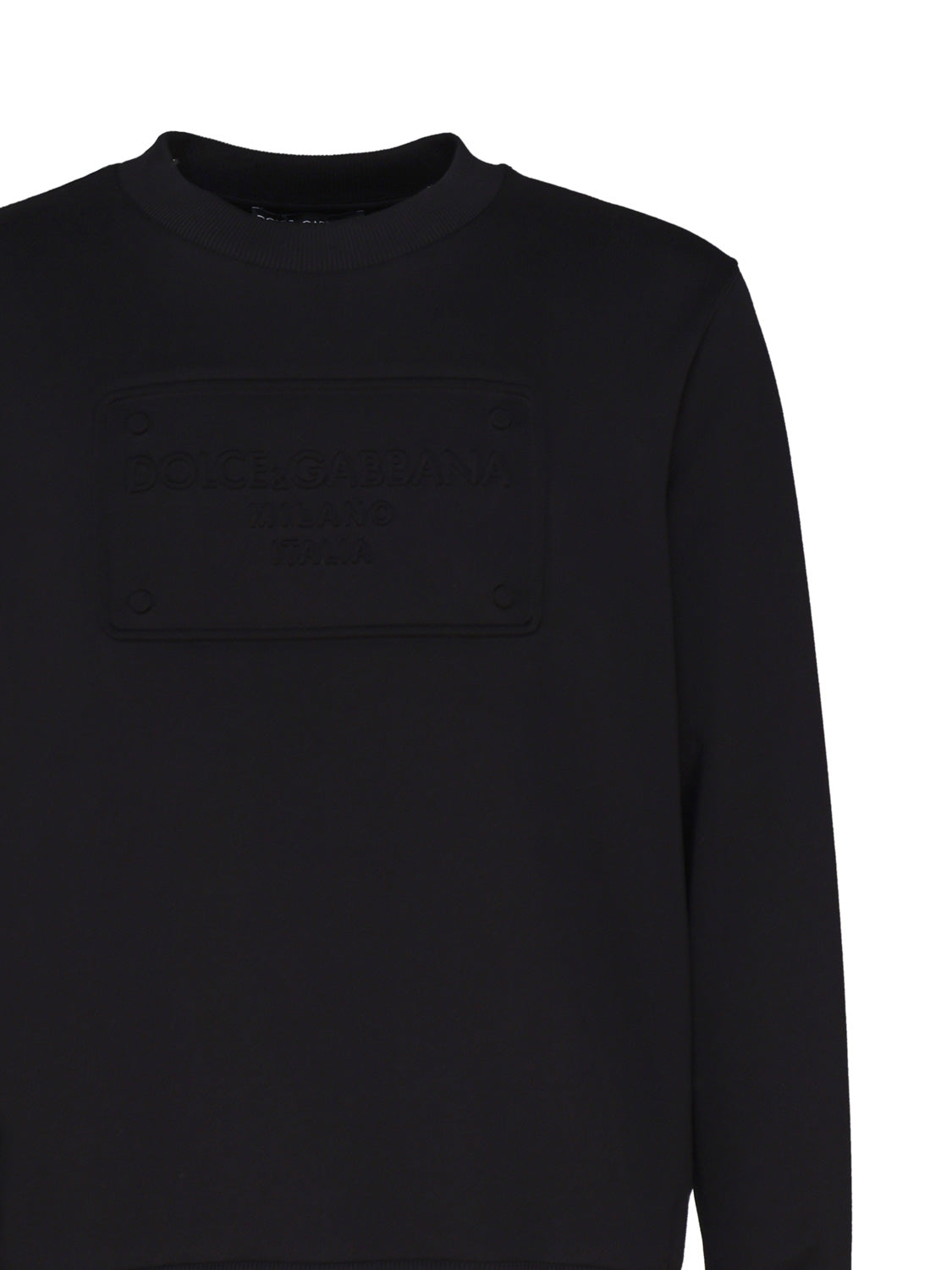 Dolce & Gabbana Sweaters Black Cotton