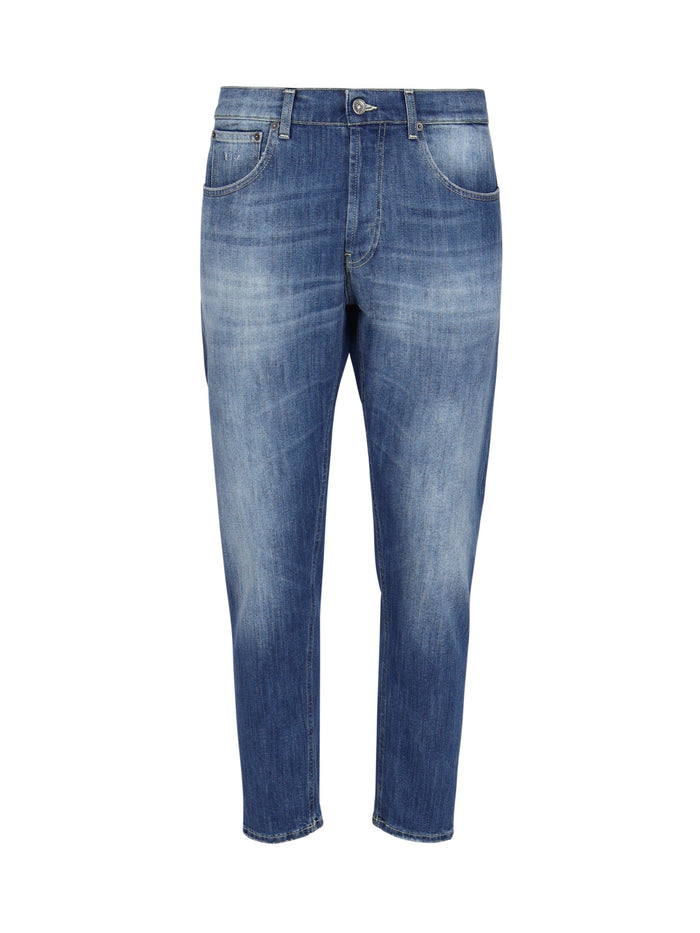 Dondup Jeans Blue Cotton