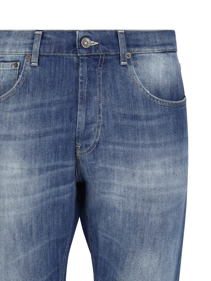 Dondup Jeans Blue Cotton