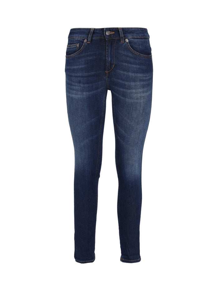 Dondup Jeans Blue Cotton