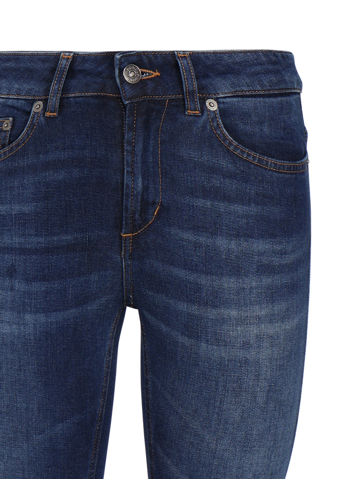 Dondup Jeans Blue Cotton