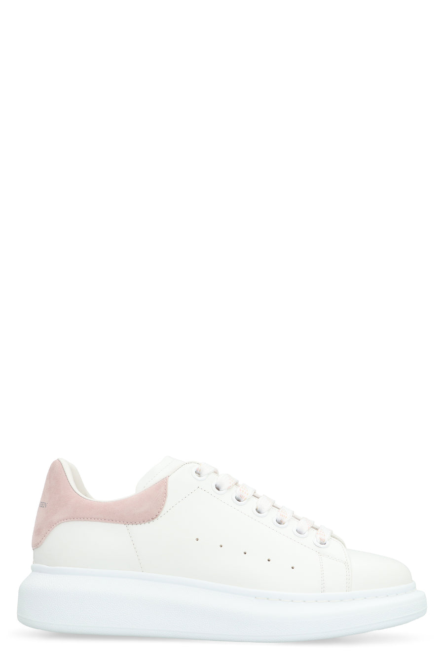 Leather Chunky Sneakers White Calfskin Trainers